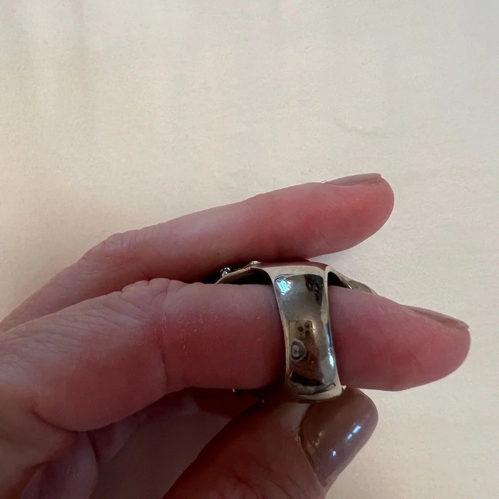 Alexander McQueen Skull Crystals Ring - Picture 4 of 5